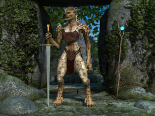 Картинка 3д+графика существа+ creatures существо