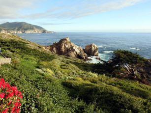 Картинка природа побережье скалы