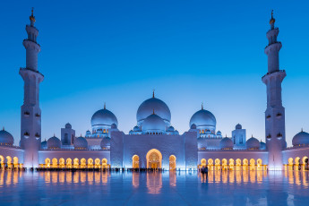 обоя города, абу-даби , оаэ, абу-даби