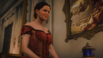 Картинка 3д+графика люди+ people девушка взгляд фон