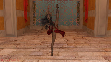 Картинка 3д+графика люди+ people взгляд фон девушка