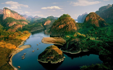 Картинка природа реки озера река горы