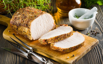 Картинка еда мясные+блюда буженина