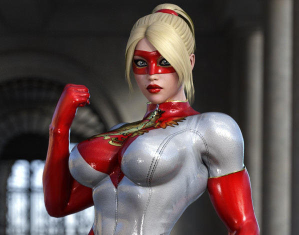 Обои картинки фото 3д графика, люди , people, фон, взгляд, девушка