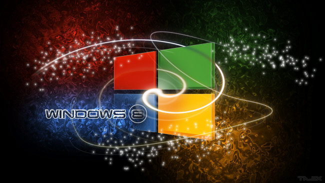 Обои картинки фото компьютеры, windows 8, логотип, фон