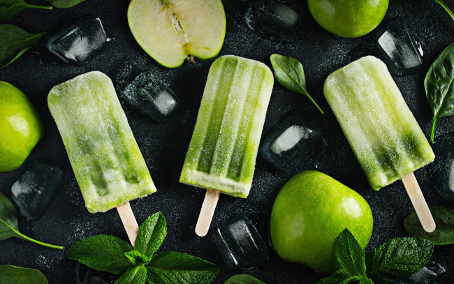 Обои картинки фото еда, мороженое,  десерты