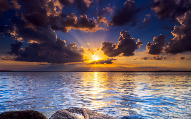 Обои картинки фото природа, восходы, закаты, закат