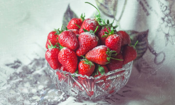 Картинка еда клубника +земляника