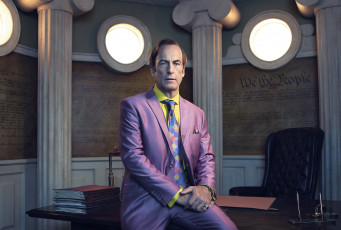 Картинка bob+odenkirk мужчины -unsort костюм галстук колонны стол кресло