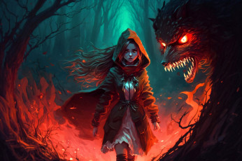 Картинка фэнтези красавицы+и+чудовища нейросети графика нейроарт ai art нейронные сети