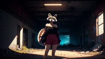 Картинка аниме животные +существа нейросети графика нейроарт ai art нейронные сети рисунки нейро искусство