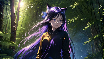 Картинка аниме животные +существа нейросети графика нейроарт ai art нейронные сети рисунки нейро искусство