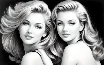 Картинка рисованное люди нейросети графика нейроарт ai art нейронные сети рисунки нейро искусство