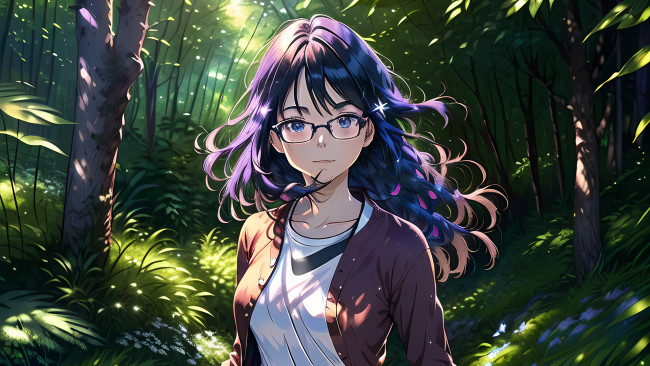 Обои картинки фото аниме, пейзажи,  природа, нейросети, графика, нейроарт, ai, art, нейронные, сети, рисунки, нейро, искусство