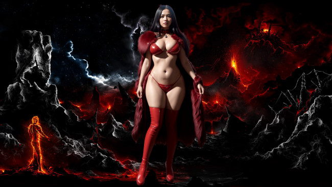 Обои картинки фото фэнтези, фотоарт, нейросети, графика, нейроарт, ai, art, нейронные, сети, рисунки, нейро, искусство, фон, девушка