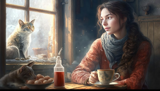 Обои картинки фото рисованное, люди, нейросети, графика, нейроарт, ai, art, нейронные, сети