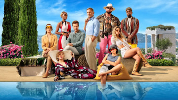 Картинка кино+фильмы glass+onion +a+knives+out+mystery персонажи