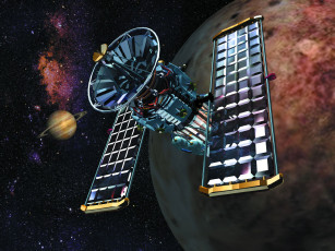 Картинка космос космические корабли станции