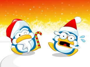 обоя праздничные, векторная, графика, новый, год