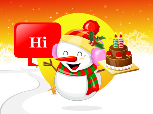 Картинка праздничные векторная графика новый год