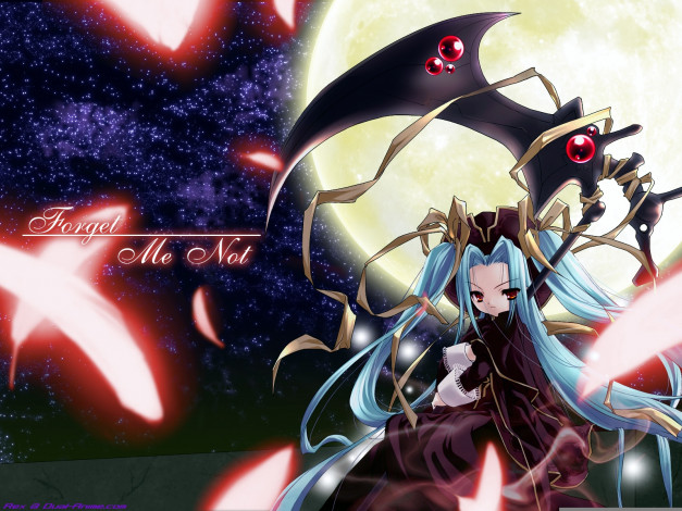 Обои картинки фото аниме, forget, me, not