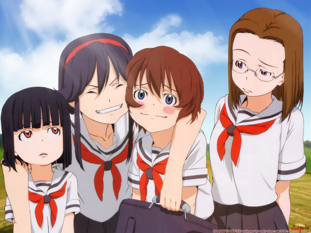 Обои картинки фото аниме, kamichu