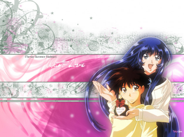 Обои картинки фото аниме, martian, successor, nadesico