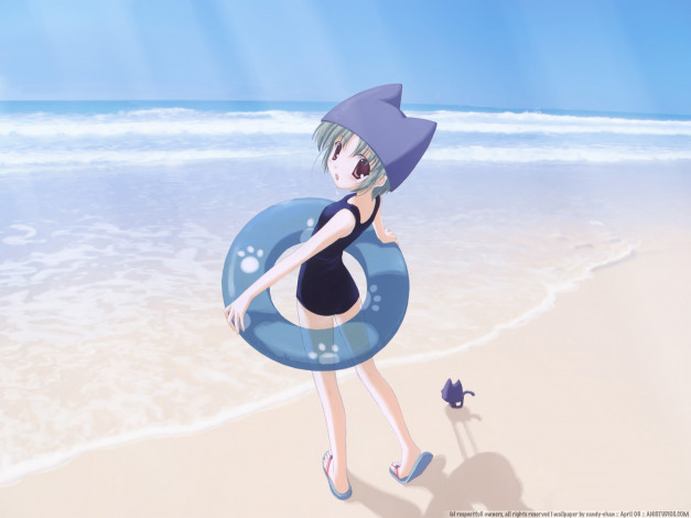 Обои картинки фото аниме, suika