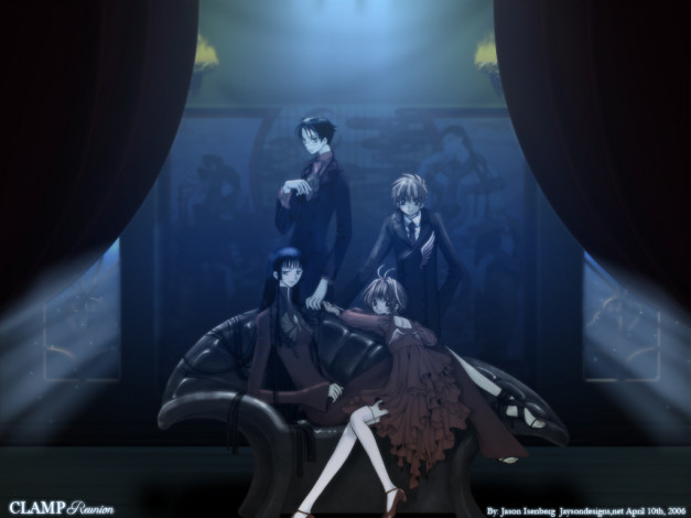 Обои картинки фото аниме, tsubasa, reservoir, chronicles