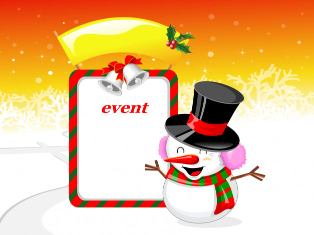 Обои картинки фото праздничные, векторная, графика, новый, год