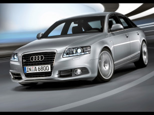 Картинка 2009 audi a6 автомобили