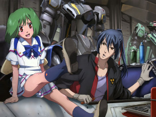 Картинка аниме macross frontier