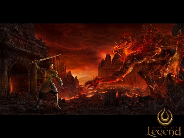 Обои картинки фото legend, hand, of, god, видео, игры