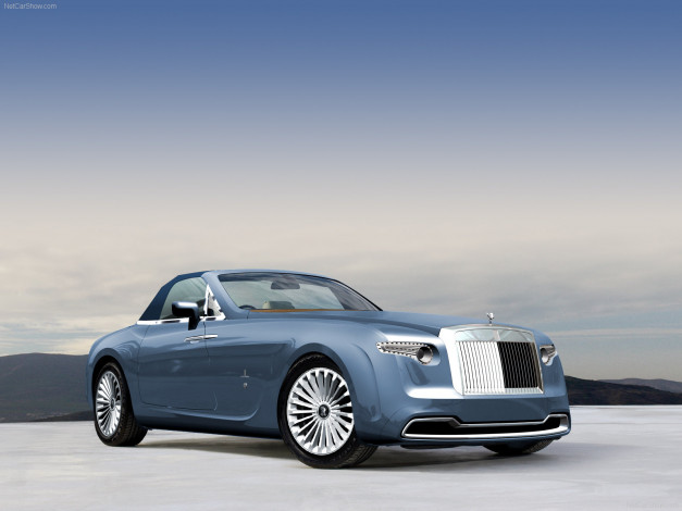 Обои картинки фото pininfarina, rolls, royce, hyperion, 2008, автомобили