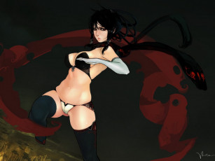 Картинка аниме *unknown другое девушка шарф