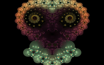 Картинка 3д графика fractal фракталы