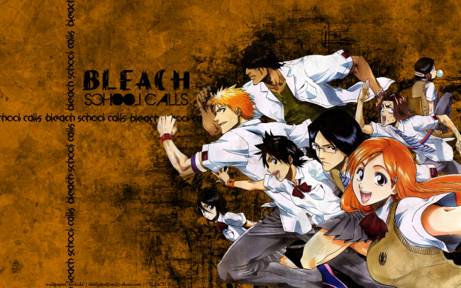 Обои картинки фото аниме, bleach