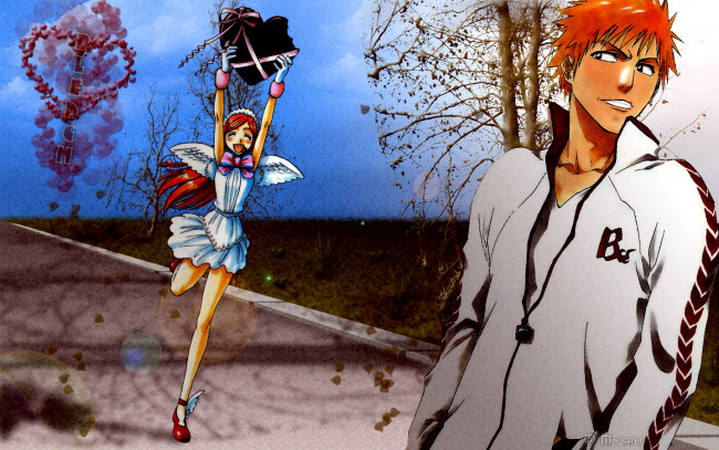 Обои картинки фото аниме, bleach