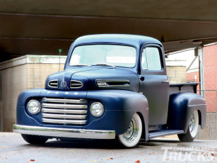 Картинка 1949 ford f1 автомобили custom pick up