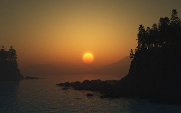 Картинка природа восходы закаты