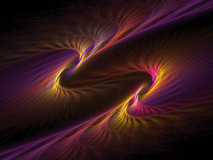 Картинка 3д графика fractal фракталы абстракция