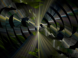 Картинка 3д графика fractal фракталы абстракция