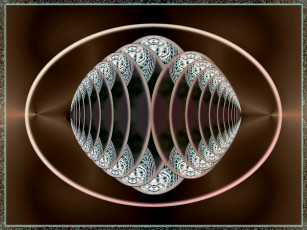 Картинка 3д графика fractal фракталы фрактал