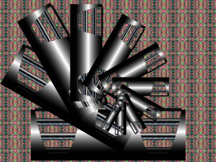 Картинка 3д графика fractal фракталы фрактал