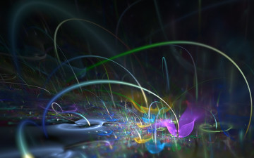 Картинка 3д графика abstract абстракции цвета абстракция линии