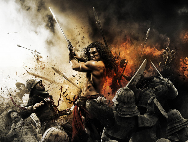 Обои картинки фото conan, the, barbarian, кино, фильмы, 2011, конан, варвар