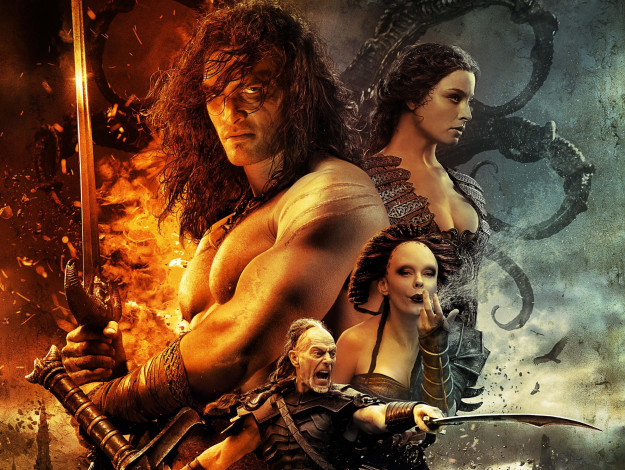 Обои картинки фото conan, the, barbarian, кино, фильмы, 2011, конан
