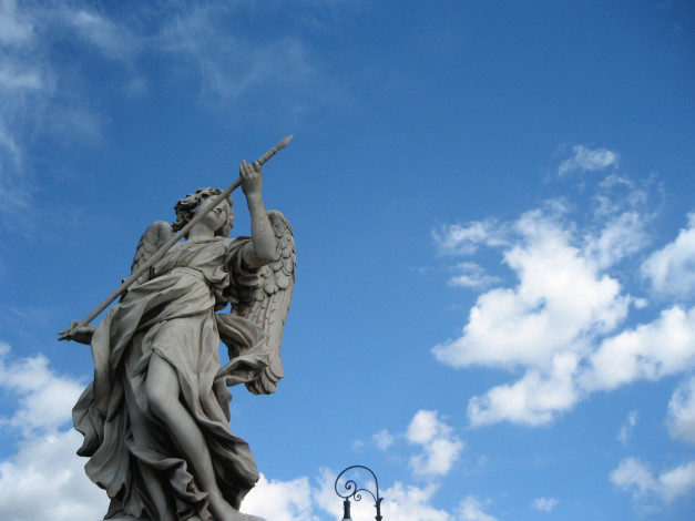 Обои картинки фото города, памятники, скульптуры, арт, объекты, ангел