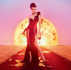 обоя campari, бренды, milla, jovovich