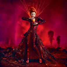 обоя campari, бренды, milla, jovovich